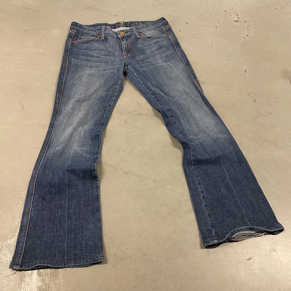 Vintage Y2K 7 for all mankind bootcut jeans 30x29